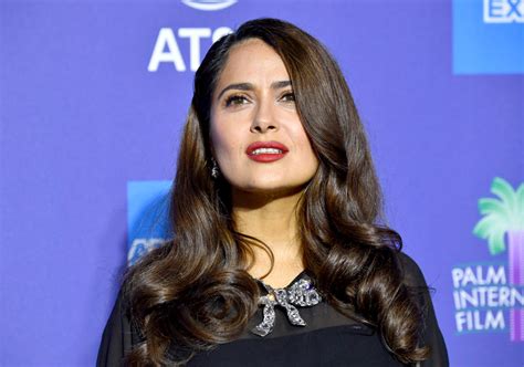 salma hayek nudography|Salma Hayek shares nude picture taken in the good old days –。